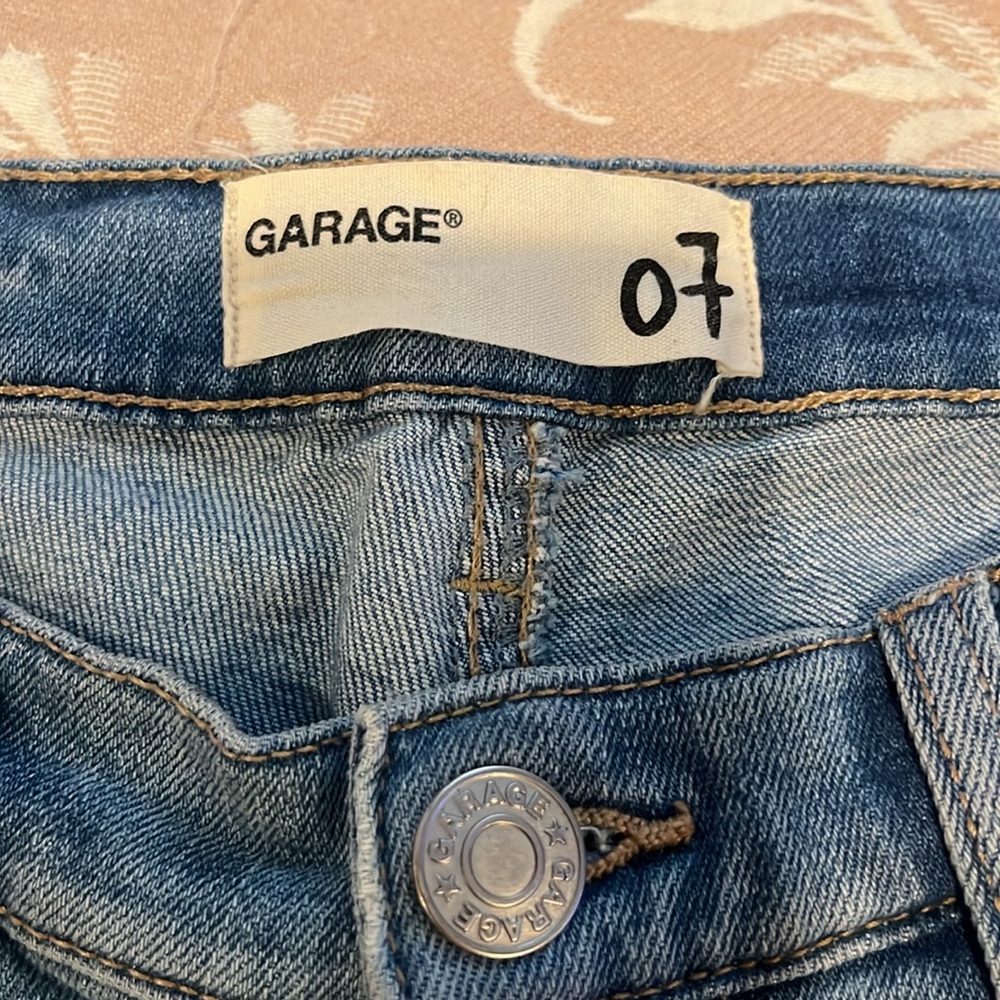 Garage crop jeans, size 7, mid rise - Picture 3 of 3